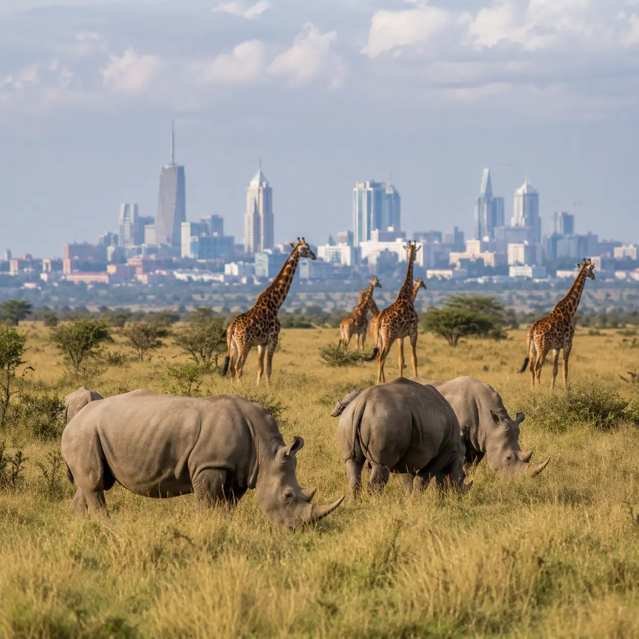 Nairobi National Park and City Day Tour with Grey Impala Safaris
