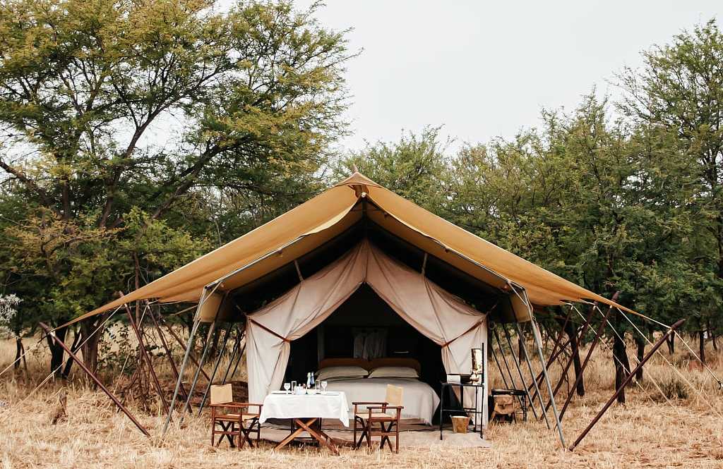 tented safari camp